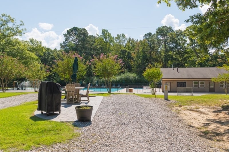 Premium with Patio Back-In RV Site-1